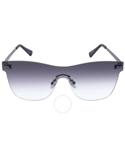 Guess Factory Gradient Shield Sunglasses Gf0186 91w 00 - Blue