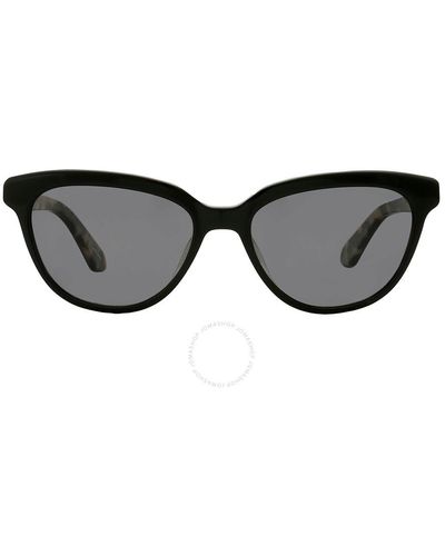 Kate Spade Polarized Gray Cat Eye Sunglasses Cayenne/s 0807/m9 54 - Black