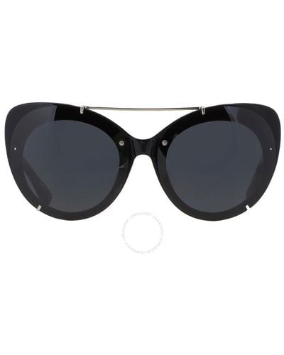 3.1 Phillip Lim X Linda Farrow Black Cat Eye Sunglasses Pl167c1sun 55