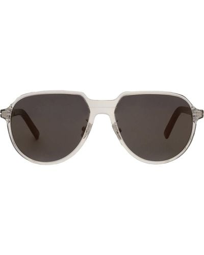 Dior pressure cheap metal pilot sunglasses