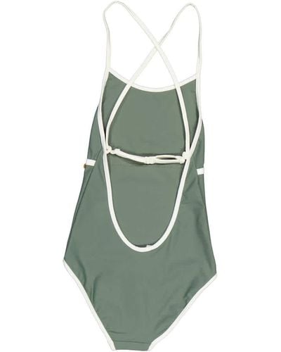 Bonpoint Girls Altamura 1-piece Swimsuit - Green