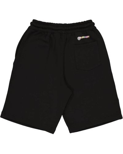 Burberry Pride Badge Drawstring Shorts - Black