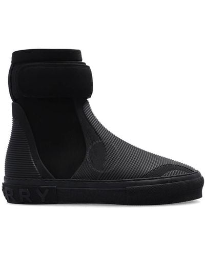 Burberry Sub High-top Sneakers - Black