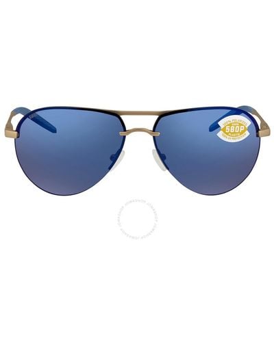 Costa Del Mar Cta Del Mar Helo Blue Mirror Polarized Polycarbonate Sunglasses