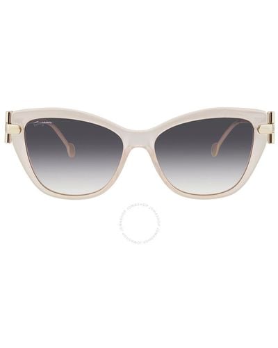 Ferragamo Gray Gradient Cat Eye Sunglasses Sf928s 290 55