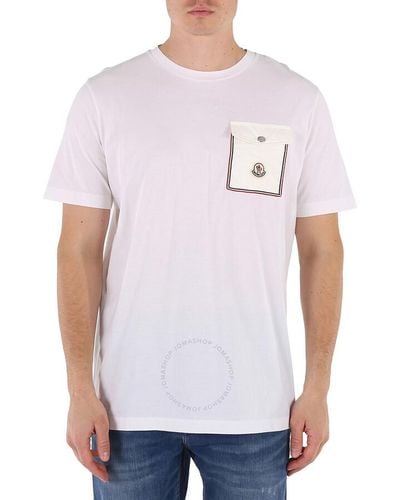 Moncler Short-sleeve Pocket T-shirt - Purple