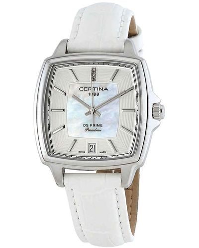 Certina Ds Prime Mother Of Pearl Dial Watch 00 - Metallic