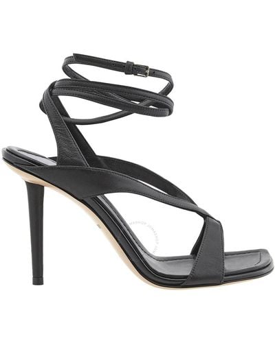 Burberry Lambskin Wraparound Stiletto-heel S - Black