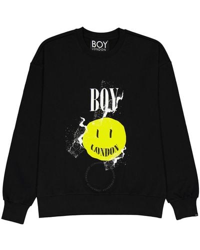 BOY London Boy Acid Cotton Sweatshirt - Black