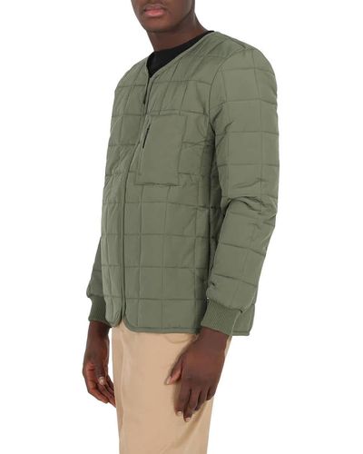 Rains Water-repellent Quilted Liner Jacket - Green