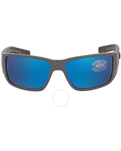 Costa Del Mar Blackfin Pro Blue Mirror Polarized Glass Sunglasses 6s9078 907809 60
