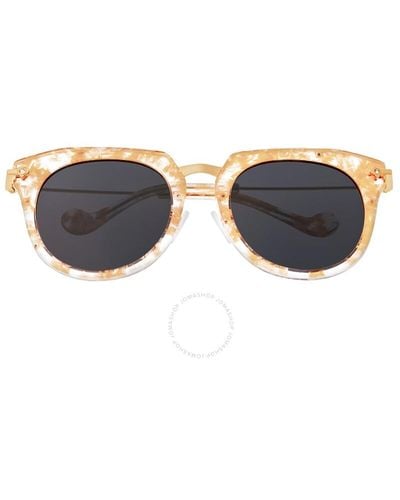 Bertha Aaliyah Cat Eye Sunglasses - Blue