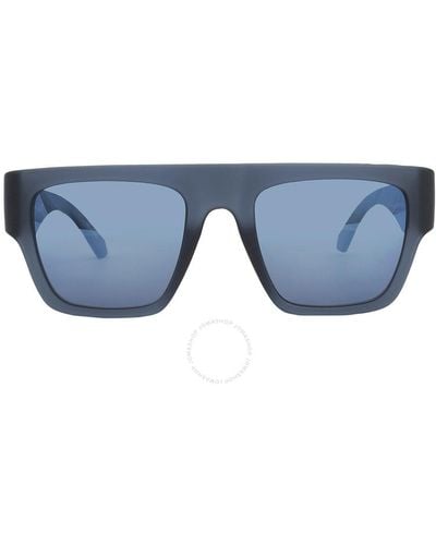 Calvin Klein Browline Sunglasses Ckj22636s 405 53 - Blue