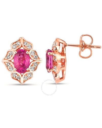 Le Vian Passion Ruby Earrings Set - Pink