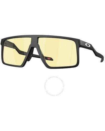 Oakley Helux Prizm Gaming Rectangular Sunglasses Oo9285 928501 61 - Metallic