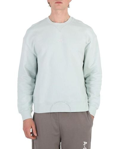 A_COLD_WALL* Iceberg Essential Cotton Jersey Sweatshirt - Blue