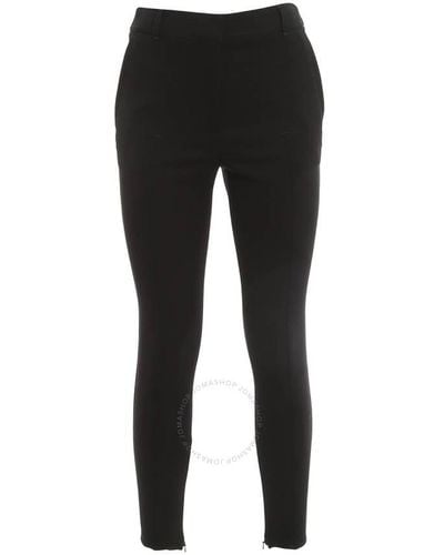 Burberry Skinny Stretch Wool Trouser - Black
