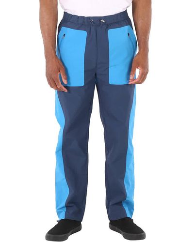 Arte' Technical Waterproof Drawcord Trousers - Blue