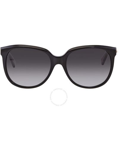 Kate Spade Gradient Square Sunglasses Bayleigh/s 0807/y7 55 - Black