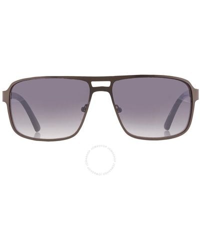 Guess Factory Navigator Sunglasses Gf0192 09b 60 - Metallic