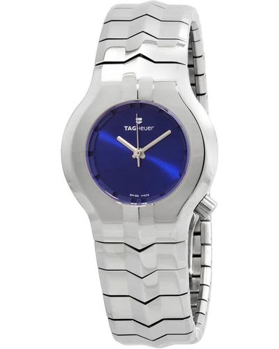 Tag Heuer Alter Ego Quartz Blue Dial Watch - Metallic