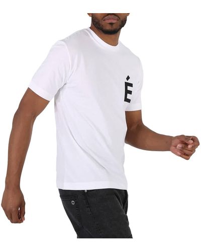 Etudes Studio Wonder Patch Cotton Jersey T-shirt - White