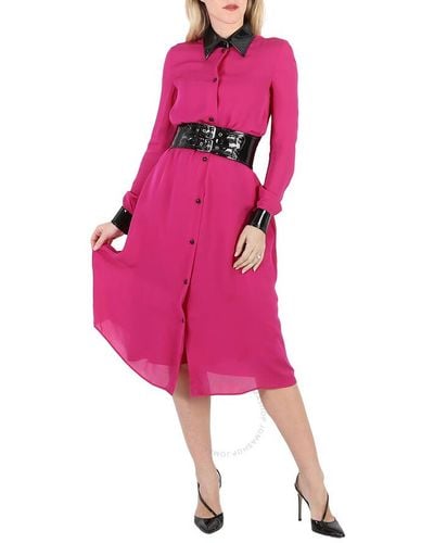 Moschino Couture Silk Dress - Pink