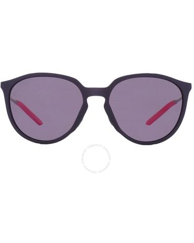 Oakley Sielo Prizm Gret Polarized Round Sunglasses Oo9288 928801 57 - Purple