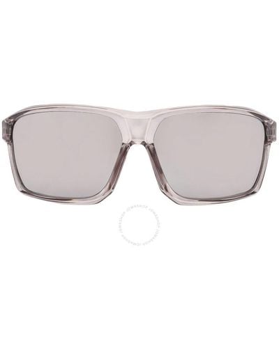 Harley Davidson Smoke Mirror Rectangular Sunglasses Hd0152v 20c 65 - Gray