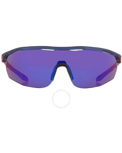 Under Armour Shield Sunglasses Ua 0003/g/s 0pjp/w1 99 - Purple