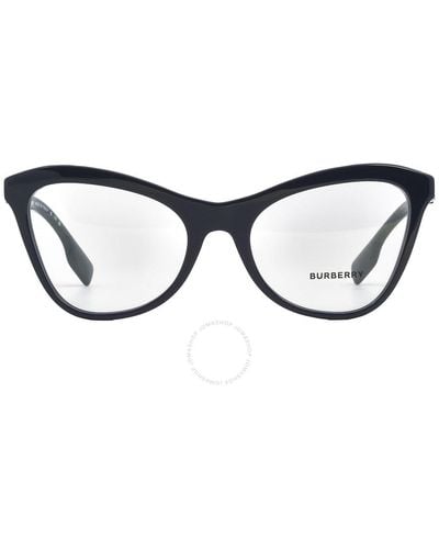 Burberry Angelica Demo Cat Eye Eyeglasses Be2373u 3961 54 - Brown