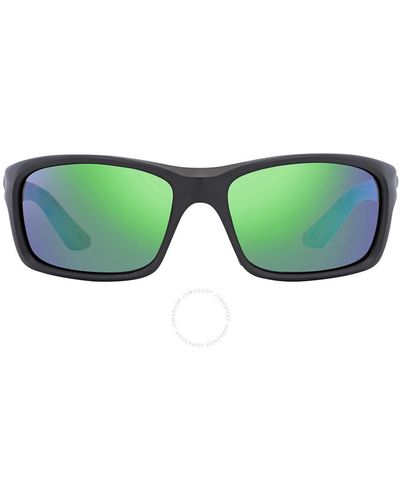 Costa Del Mar Jose Pro Green Mirror Polarized Glass Sunglasses 6s9106 910602 62