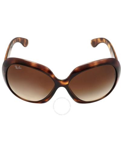Ray-Ban Jackie Ohh Ii Gradient Butterfly Sunglasses Rb4098 642/13 60 - Brown