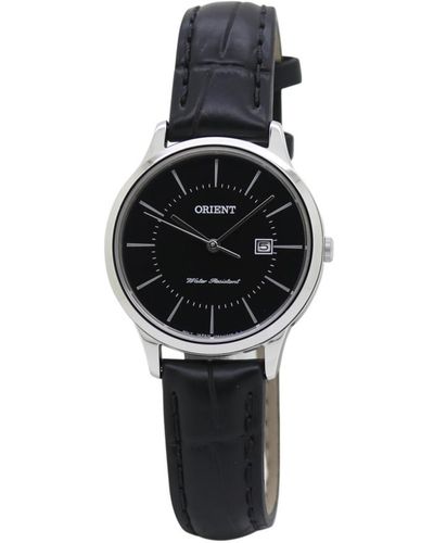 Orient Contemporary Quartz Black Dial Watch -qa0004b10b