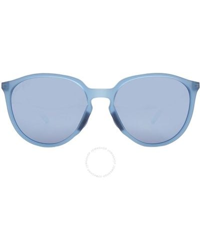 Oakley Sielo Prizm Deep Water Polarized Round Sunglasses Oo9288 928804 57 - Blue