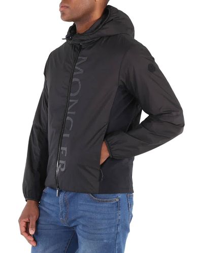 Moncler Ichiro Logo Windbreaker Jacket - Black