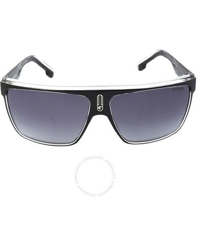 Carrera Gray Shaded Browline Sunglasses 22/n 080s/9o 63 - Blue