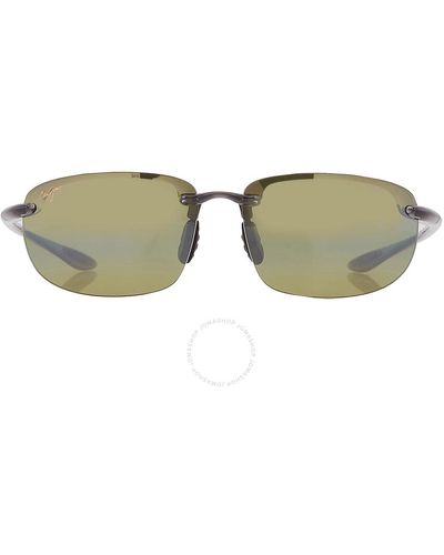 Maui Jim Ho'okipa Universal Fit Maui Ht Wrap Sunglasses Ht407n-11 - Multicolour