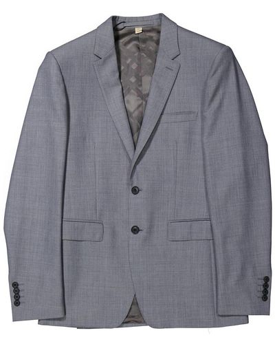 Burberry Stirling Wool Blazer - Grey