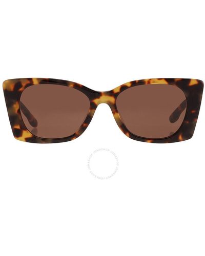 Tory Burch Solid Irregular Sunglasses Ty7189u 147473 52 - Black