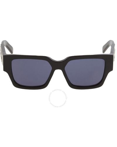 Dior Blue Square Sunglasses