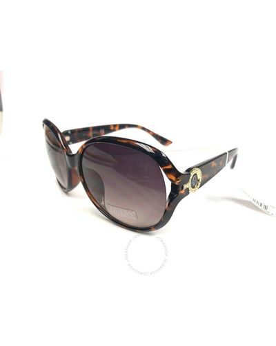 Guess Factory Brown Gradient Butterfly Sunglasses Gf0366 52f 60 - Multicolour