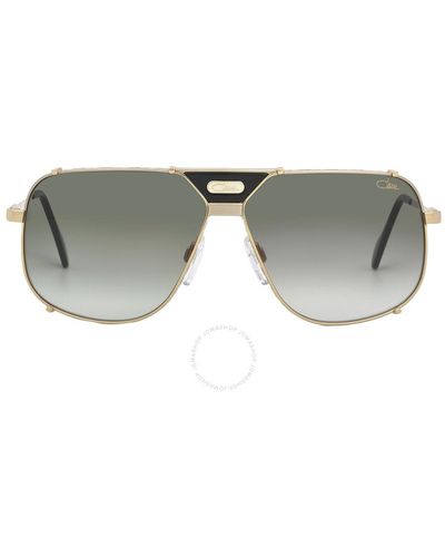 Cazal Green Gradient Navigator Sunglasses 994 004 63 - Grey