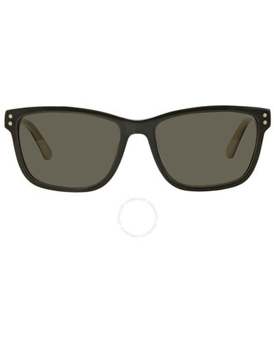 Calvin Klein Green Square Sunglasses Ck18508s 311 57 - Brown