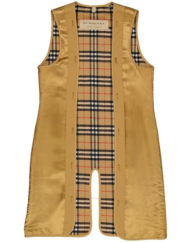 Burberry Long Chelsea And Kensington Fit Heritage Vintage Check Wool Cashmere Warmer - Multicolor