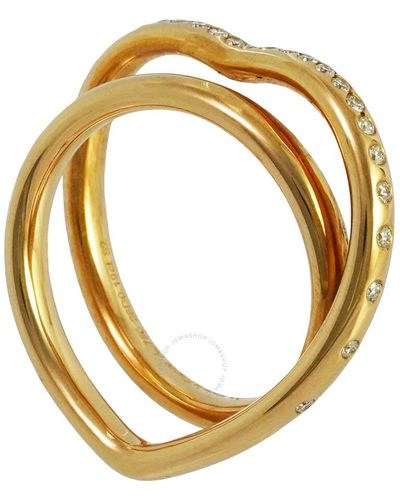 Hermès Vertige Coeur Ring - Metallic