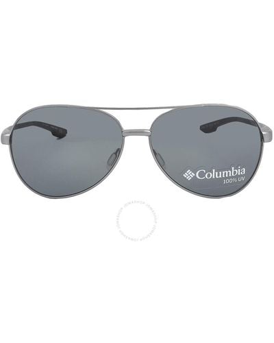 Columbia Katchor Smoke Pilot Sunglasses C103s 070 59 - Grey