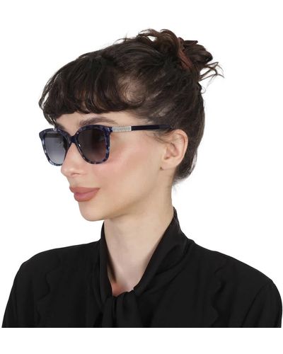 Kate Spade Grey Shaded Butterfly Sunglasses Reena/s 0jbw/9o 53 - Black