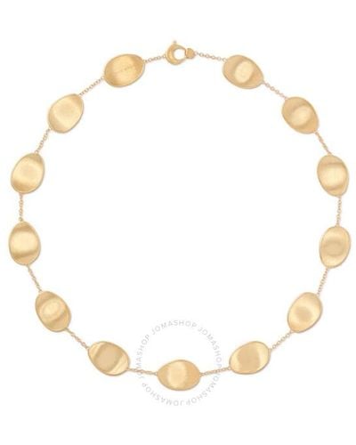 Marco Bicego Lunaria Collection 18k Yellow Gold Short Necklace Cb2099 Y 02 - Metallic