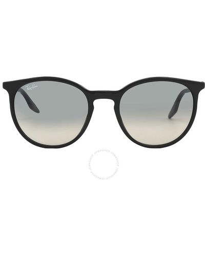 Ray-Ban Light Grey Gradient Phantos Sunglasses Rb2204 901/32 54 - Brown